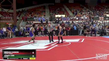 170 lbs Champ. Round 1 - Atavia Cain, Oakley vs Brenah Cannon, Council Grove