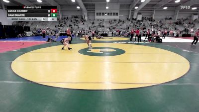 120 lbs Consi Of 32 #2 - Lucas Carney, OH vs Sam Duarte, VA