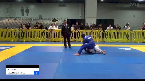 GABRIEL V. RIBEIRO vs ISAQUE ALMEIDA LIMA 2024 American National IBJJF Jiu-Jitsu Championship
