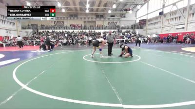 125 lbs Cons. Round 2 - Leia Gonsalves, Benicia vs Nesian Correa, Rancho Cotate