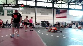 137-140 lbs Champ. Round 1 - Jayden Hernandez, Z Club vs Edmund Flores, Winnebago