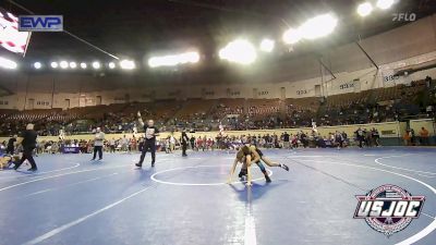 70 lbs Consi Of 4 - Luke Olsen, Mojo Grappling Academy vs Hayden Soloman, Wichita Training Center