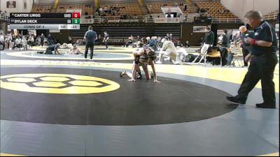 106 lbs Consi Of 4 - Carter Lirgg, Cardinal Newman School vs Dylan Deck, Germantown Academy