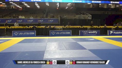 Osmar Rumanof Hernández Olalde vs Daniel Meireles Da Fonseca Souza 2026 Pan Jiu Jitsu IBJJF Championship