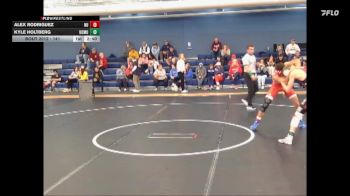141 lbs Champ. Round 1 - Alex Rodriguez, Newman vs Kyle Holtberg, Colorado Mesa University