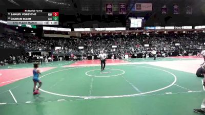 55 lbs 5th Place Match - Graham Eller, ASC1 vs Samuel Forsythe, FSWA