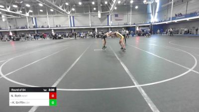 149 lbs Round Of 64 - Nath Roth, Kent State vs Kelvin Griffin, Lehigh