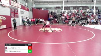 190 lbs Consi Of 8 #2 - Jackson Hedrick, Metrolina Christian vs Porter Clemmons, The Westminster School