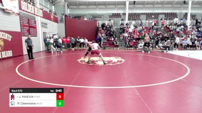 190 lbs Consi Of 8 #2 - Jackson Hedrick, Metrolina Christian vs Porter Clemmons, The Westminster School