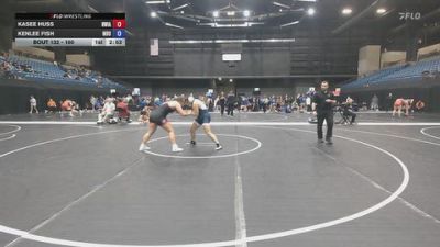 160 lbs Cons. Round 2 - Kenlee Fish, Missouri Baptist University vs Kasee Huss, Northwestern IA