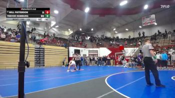132 lbs Champ. Round 2 - Will Patterson, South Adams vs Trevor Humburg, Westfield High School
