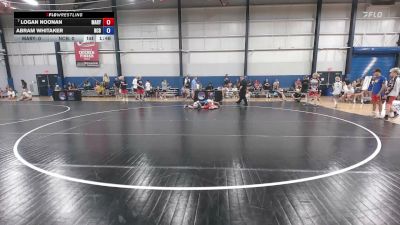 110 lbs Abram Whitaker, North Carolina Blue vs Logan Noonan, Maryland