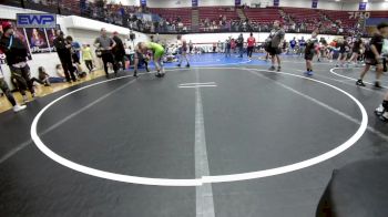 100 lbs Consi Of 4 - Hunter Villines, Weatherford Youth Wrestling vs Riley Williams, Norman Grappling Club