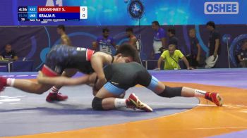 70 kg 1/8 Final - Sungkar Seidakhmet, Kazakhstan vs Prokip Kralia, Ukraine