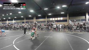 106 lbs Round Of 16 - Ezekiel Catalan, Atc vs Santiago Guillent, Poway Elite