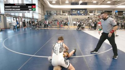 105 lbs Cons. Sub-rd Of 16 - Cooper Williams, Westlake Wrestling Club vs Emmett Wheeler, North Montana Wrestling Club
