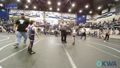 55 lbs Semifinal - Samuel Ellis, Blanchard Wrestling Club vs Garrett Doyle, Cowboy Wrestling Club