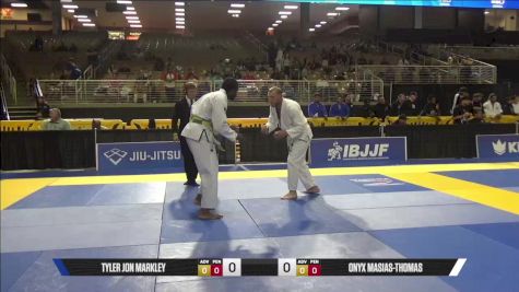 Onyx Masias-Thomas vs Tyler Jon Markley 2025 Pan Jiu Jitsu IBJJF Championship