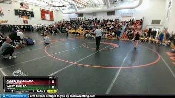 145A Round 1 - Austin Blajszczak, Natrona County vs Wiley Philleo, Shoshoni