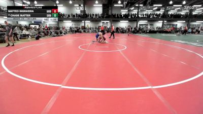 144 lbs Round Of 64 - Matteo Ingrassia, Garden City vs Chase Matter, Saratoga Springs