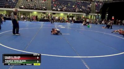 45 lbs Round 4 - Theseus Yang-Elson, Summit Wrestling Academy vs Caleb D. Miller, Immortal Athletics WC