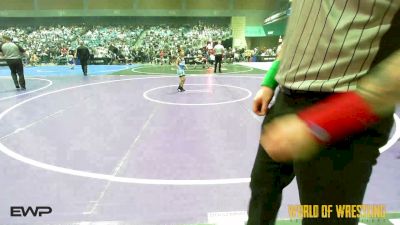 52 lbs Round Of 32 - Kashton Dixon, The Best Wrestler vs Griffyn Moyer, OKWA