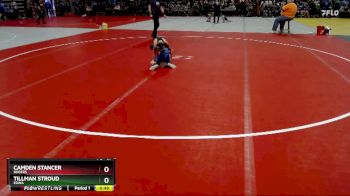 57 lbs Champ. Round 1 - Tillman Stroud, Edina vs Camden Stancer, Rogers