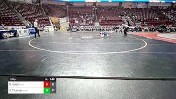 114 lbs Round Of 16 - Brett Hoey, Honesdale vs Carter Thomas, Burrell