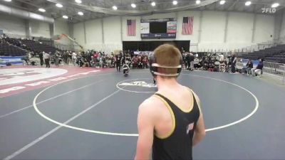 132 lbs Semifinals (4 Team) - Hunter Franck, Port Jervis Sr HS vs Shane Hall, Shoreham Wading River HS