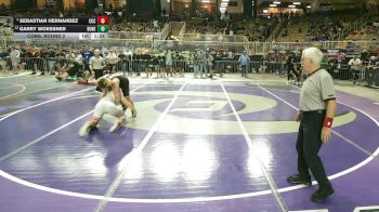 165 1A Cons. Round 2 - SEBASTIAN HERNANDEZ, Clearwater Cen Catholic vs Garry Woessner, Dunedin