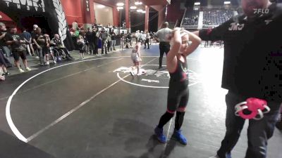 89 lbs Rr Rnd 3 - Tegan McQuistion, Black Fox Wrestling Academy vs Rhett Skretkowicz, Teller Takedown