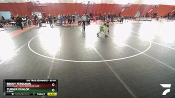 65-69 lbs Round 3 - Turner Dunlop, Illinois vs Brody Ferguson, River Valley Youth Wrestling Club