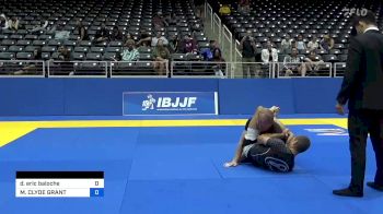 DANIEL ERIC BALOCHE vs MATTHEW CLYDE GRANT 2022 Pan IBJJF Jiu-Jitsu No-Gi Championship