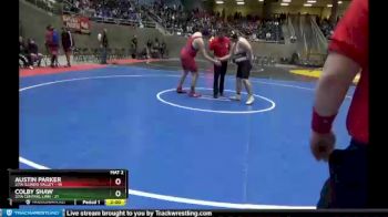 285 lbs Semis & 1st Wrestleback (8 Team) - Colby Shaw, 2/1A Central Linn vs Austin Parker, 2/1A Illinois Valley