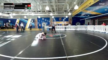 106 lbs Champ Round 1 (16 Team) - Hunter Perez, Claw WC vs Corbin Helm, SOWA /HWC
