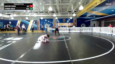 106 lbs Champ Round 1 (16 Team) - Hunter Perez, Claw WC vs Corbin Helm, SOWA /HWC
