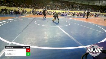 Round Of 16 - Kingson Ballard, TEAM CONQUER vs Leland Holden, Ponca City Wildcat Wrestling