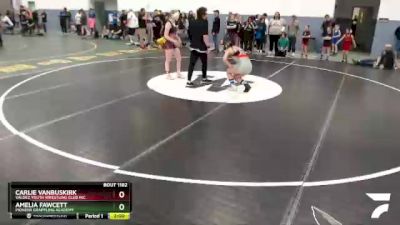 144 lbs X Bracket - Carlie VanBuskirk, Valdez Youth Wrestling Club Inc. vs Amelia Fawcett, Pioneer Grappling Academy