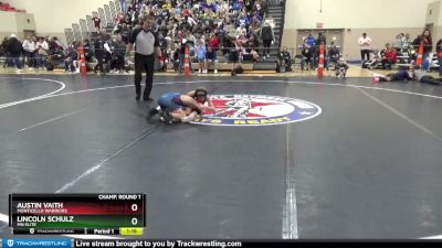 80 lbs Champ. Round 1 - Austin Vaith, Monticello Warriors vs Lincoln Schulz, MN Elite