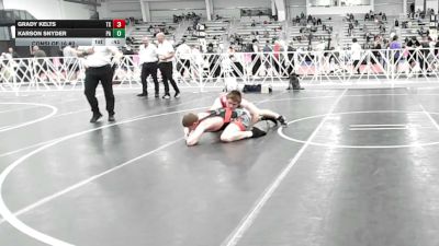 170 lbs Consi Of 16 #2 - Grady Kelts, TX vs Karson Snyder, PA