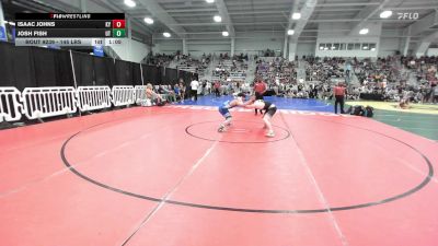 145 lbs Quarterfinal - Isaac Johns, KY vs Josh Fish, UT