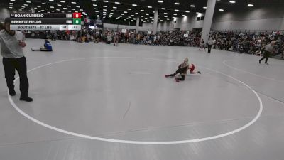 67 lbs Champ. Rd Of 32 - Bennett Fields, Hawkeye Wrestling Academy vs Noah Curbelo, Rough Riders Wrestling
