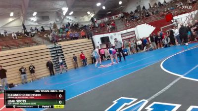 170 lbs 3rd Place Match - Leah Soots, Southport Wrestling Club vs Eleanor Robertson, Franklin Wrestling Club