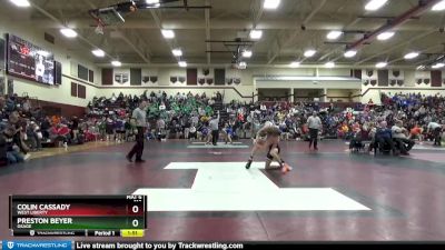 113 lbs Round 3 - Colin Cassady, West Liberty vs Preston Beyer, Osage