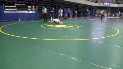 54 lbs Quarterfinal - Noah Swope, Mont Alto vs Oakland Soto, Pottstown