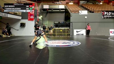 Junior Boys - 138 lbs Champ. Round 1 - Carter Delacerna, Sutter Union High School Wrestling vs Jack Bronte, Livermore Elite Wrestling Club