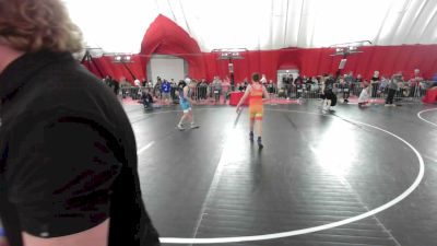 120 lbs Cons. Sub-semis - Paul Kenny, The Wrestling Academy vs Sullivan Koch, Flat Earth Wrestling Club