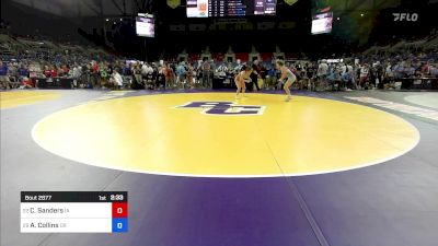 145 lbs Cons 16 #2 - Chloe Sanders, IA vs Ava Collins, OR