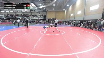 107 lbs Round Of 16 - Addison Leger, Windham/GNG/Westbrook vs Grace Miller, Essex