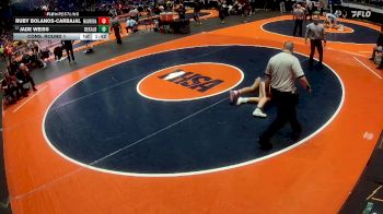 100 lbs Cons. Round 1 - Jade Weiss, DeKalb vs Ruby Bolanos-Carbajal, Aurora (West Aurora)